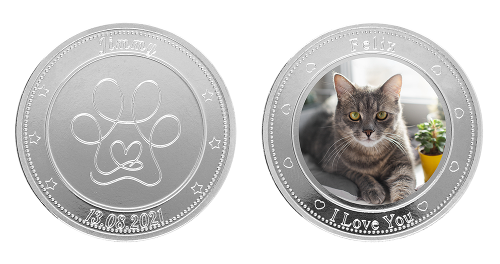 Personalised Coins as a Meaningful Gift